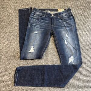 Siwy Denim Leona size 27 Y2K Distressed Skinny Ripped Jeans Women Stretch